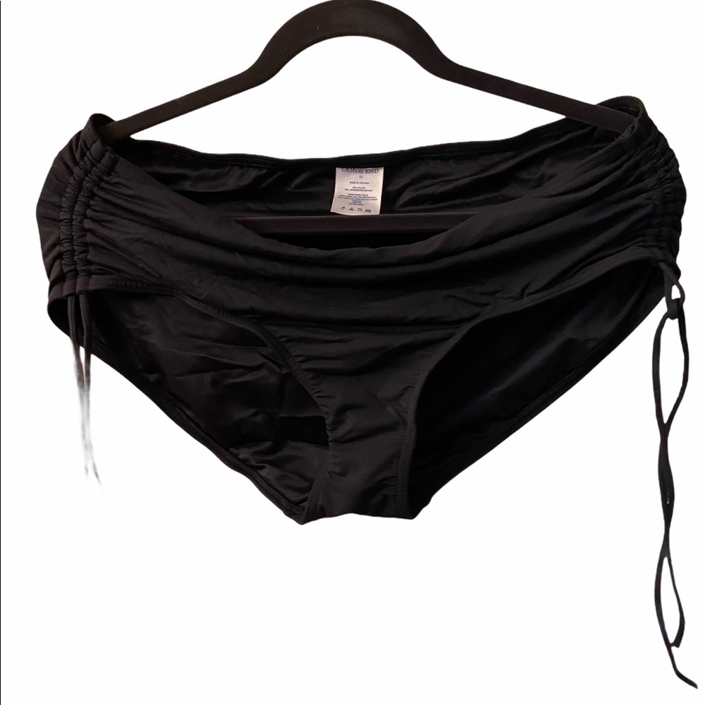 Black bikini bottom. Lands End